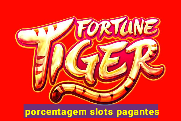 porcentagem slots pagantes